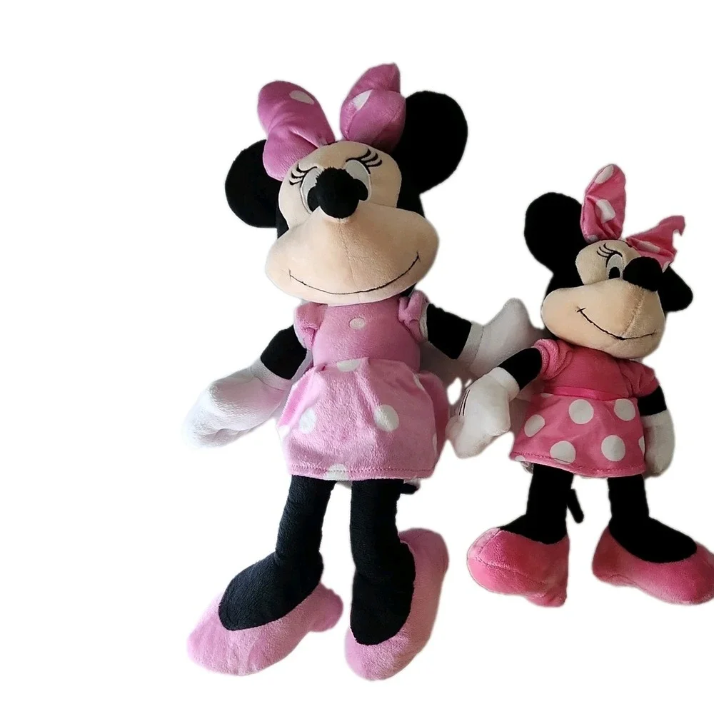Lot 9 Plush Minnie Mouse, Baby Grogu, Aurora World, Sock Monkey VTG, New & EUC